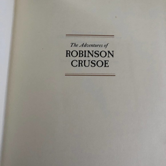 Robinson Crusoe by Daniel Defoe Limited Edition Leather Bound - Picture 3 of 5